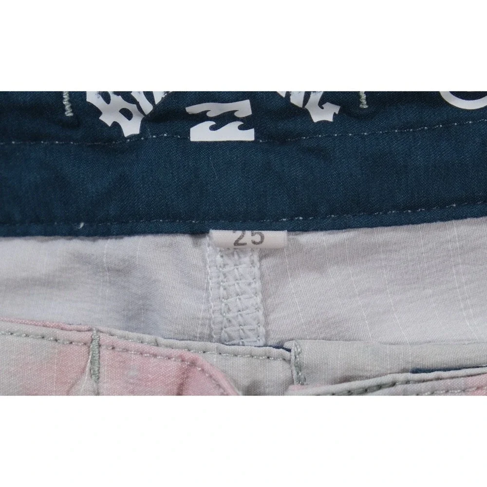 Billabong‎ Board Shorts Boys 25 Pink Blue Sundays Lo Tide Tie Dye Recycler Swim